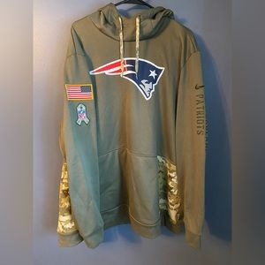 NE Patriots Nike Salute to Service Hoodie 3XL